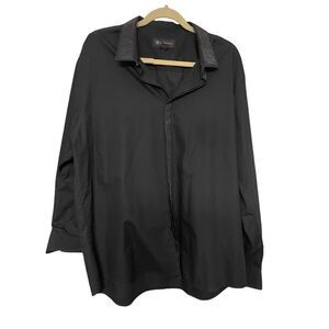 Men’s Big & Tall International Concepts Sparkle Dress Club Party Shirt Size 2XL